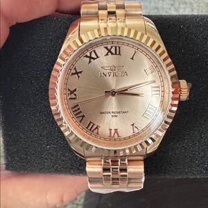 Invicta Specialty Windsor Rose Gold Watch NIB